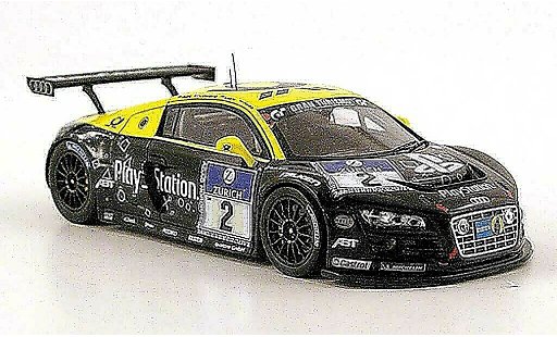 Audi R8 lms 1/43 Spark No.2 PlayStation 24h Nurburgring 2010 miniature