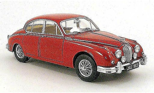 Jaguar MK 2 1/18 Model Icons 3.8 rouge lhd 1962 miniature