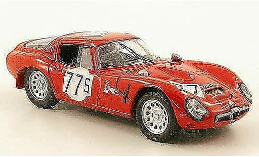 Alfa Romeo Giulia TZ2 1/43 Best No.77 Nurburgring 1966 miniature