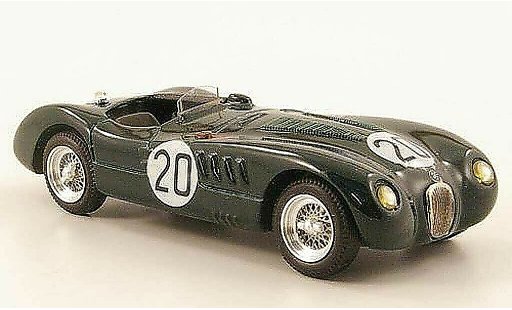 Jaguar C-Type 1951 1/43 Top Model No.20 vainqueur 24h Le Mans miniature