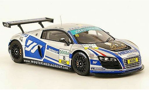 Audi R8 lms 1/43 Spark No.8 Team Rosberg ADAC Masters2010 miniature