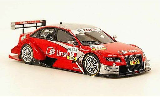 Audi A4 dtm 1/43 Spark No.10 S Line Saison 2010 miniature