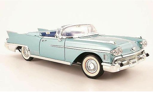 Cadillac Eldorado Biarritz 1/18 Yat Ming verte 1958 miniature