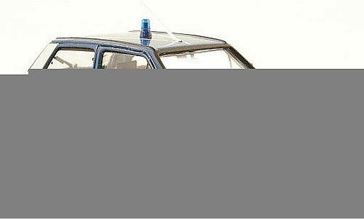 Fiat Panda 4x4 1/43 Brumm Polizia Police Italien 1983 miniature