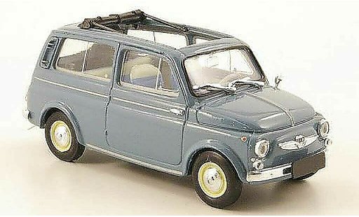 Steyr Puch 700 Base 1/43 Brumm C bleu geoffnet 1961 miniature