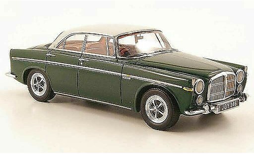 Rover P5B Coupe 1/43 Neo noire-vert/gris clair RHD 1971 miniature