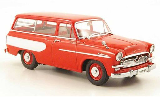 Toyopet Masterline Light Van 1/43 Ebbro rouge/blanche 1959 miniature
