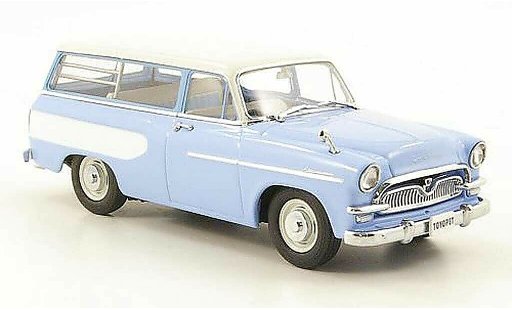 Toyopet Masterline Light Van 1/43 Ebbro bleu/blanche 1959 miniature