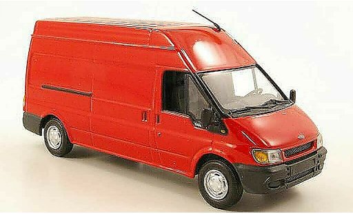 Ford Transit Kastenwagen 1/43 Minichamps Fourgon rouge 2000 miniature