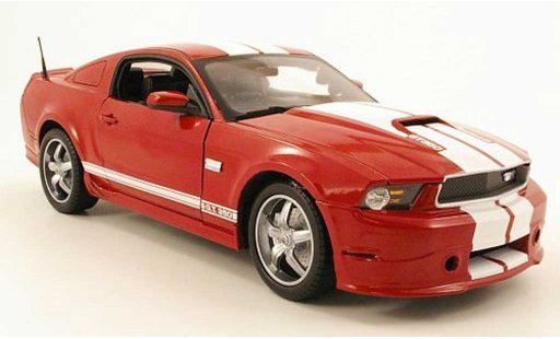 Shelby GT 350 2011 1/18 Shelby Collectibles rouge blanche miniature