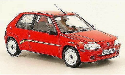 Peugeot 106 Rallye 1/18 Ottomobile phase 1 rouge miniature