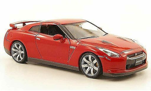 Nissan Skyline R35 1/43 Fujimi GT-R rouge LHD 2007 miniature