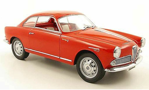 Alfa Romeo Giulietta sprint 1/18 Mini Miniera rouge miniature