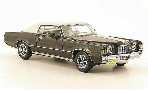 Pontiac Grand Prix Hardtop 1/43 Neo Coupe noire-vert/blanche 1972 miniature