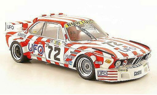 Bmw 3.0 CSL 1/43 Spark No.72 UFO 24h Le Mans 1977 miniature