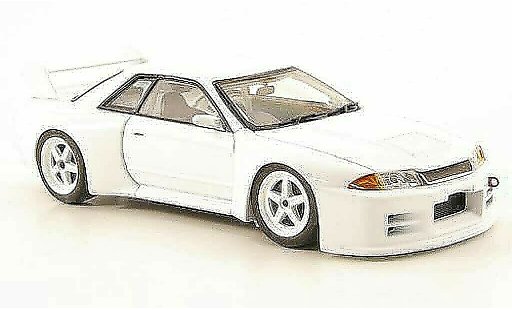 Nissan Skyline R32 1/43 Ebbro GT-R blanche Test Car JGTC 1994 miniature