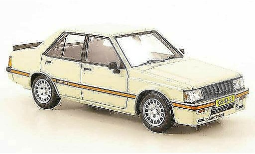 Mitsubishi Lancer 2000 Turbo 1/43 Neo EX PW cremeblanche 1980 miniature