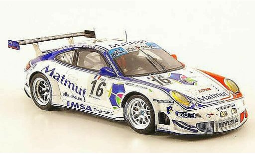 Porsche 911 GT3 RSR 1/43 Spark 2010 No.16 Matmut 24h Spa miniature