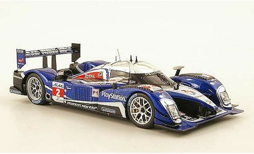 Peugeot 908 2010 1/43 Spark HDI-FAP No.2 Play Station 1000 Km Zhuhai ILMC miniature