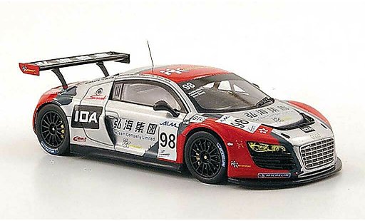 Audi R8 lms 1/43 Spark No.98 KK Performance ILMC 1000km Zhuhai 2010 miniature