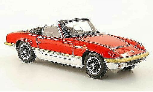 Lotus Elan Sprint 1/43 Spark S4 DHC rouge/blanche 1971 miniature
