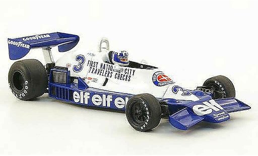 Tyrrell 008 Base 1/43 Spark No.3 GP Monaco 1978 miniature
