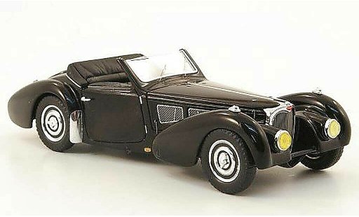 Bugatti 57 S 1/43 Spark Gangloff noire 1937 miniature