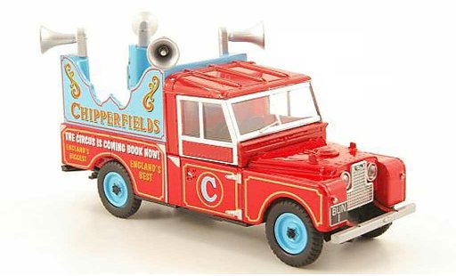 Land Rover 109 Base 1/43 Oxford Pick Up Chipperfields Werbefahrzeug miniature