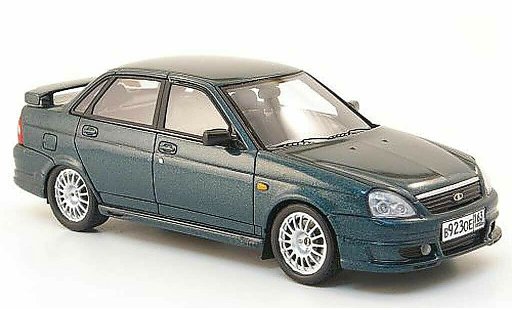 Lada Priora TMS 1/43 DIP Models verte 2010 miniature