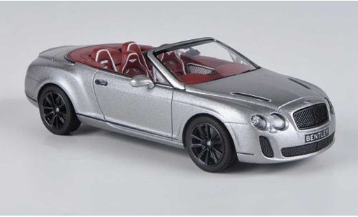 Bentley Continental Supersports Convertible 1/43 Minichamps Cabriolet mat-grise 2010 miniature
