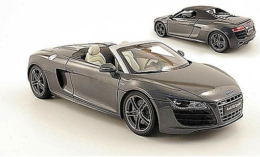 Audi R8 spyder 5.2 fsi 1/18 Kyosho grise miniature