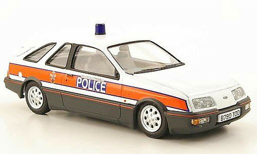 Ford Sierra XR4 1/43 Vanguards i Devon & Cornwall Police Police (GB) miniature
