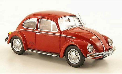 Volkswagen Kafer Base 1/43 Schuco 1200 rouge ''Der Samtrote'' miniature