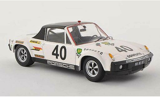 Porsche 914/6 Base 1/43 Schuco 6 No.40 Sonauto 24h Le Mans 1970 G.Chasseuil/C.Ballot Lena miniature