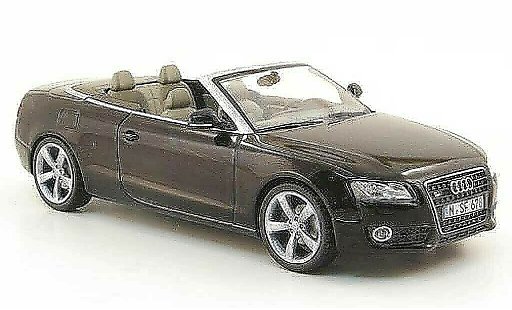 Audi A5 cabriolet 1/43 Schuco noire miniature