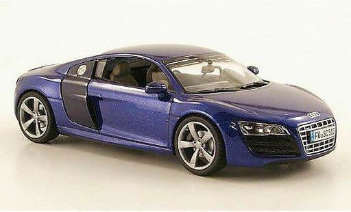 Audi R8 v10 1/43 Schuco 5.2 FSI bleu miniature