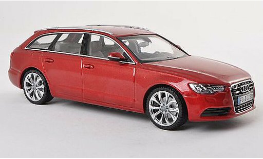 Audi A6 avant 1/43 Schuco (C7) rouge miniature