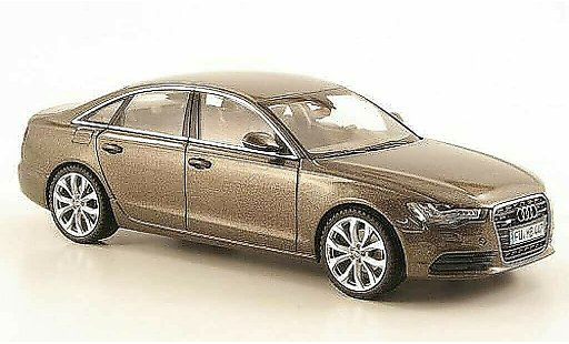 Audi A6 berline 1/43 Schuco (C7) grise 2011 miniature