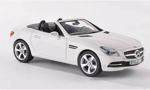 Mercedes Classe SLK Base 1/43 Schuco (R172) blanche 2011 miniature