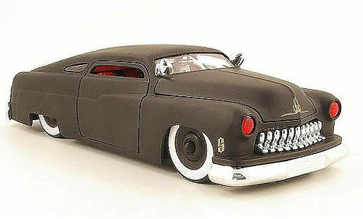 Mercury 1951 Base 1/18 Jada Toys coupe noir mat miniature