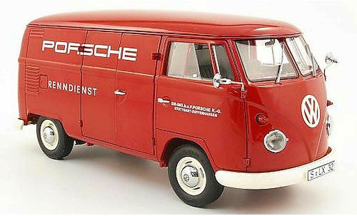 Volkswagen Combi Base 1/18 Schuco t1 fourgon porsche renndienst miniature