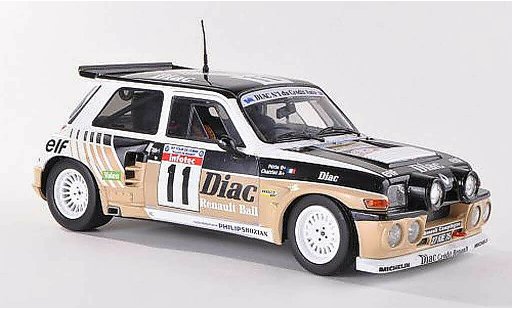Renault 5 Turbo 1/18 Solido Maxi No.11 Diac Tour de Corse 198 miniature