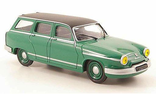 Panhard PL 17 Break 1/43 Solido verte/noire 1963 miniature