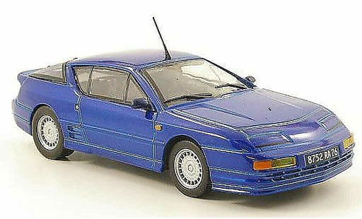 Alpine A610 turbo 1/43 Solido bleu 1991 miniature