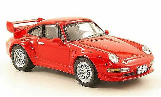 Porsche 911 GT2 1/43 Solido rouge 1996 miniature