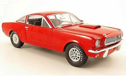 Shelby GT 350 1966 1/18 Shelby Collectibles rouge miniature