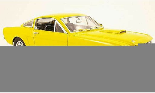 Shelby GT 350 1966 1/18 Shelby Collectibles jaune miniature