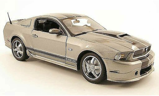 Shelby GT 350 2011 1/18 Shelby Collectibles grise/noire miniature