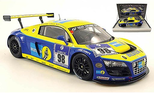 Audi R8 lms 1/18 Spark no.98 bilstein 24h nurburgring 2010 basseng / stippler / pi&Atilde;&uml;ce / rockenfeller miniature