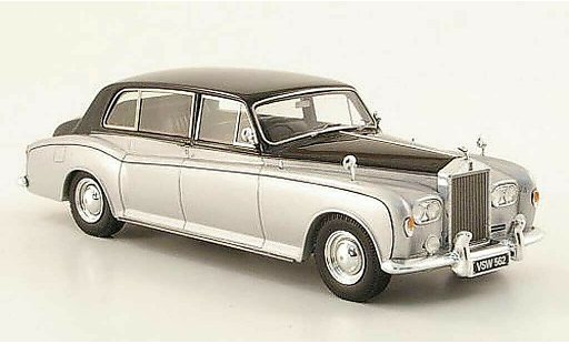Rolls Royce Phantom 1970 1/43 TrueScale Miniatures VI Mulliner Park Ward grise /noire miniature